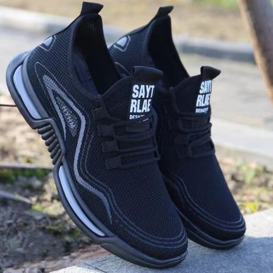 Men's Running Tide Flying Woven Over Breathable Casual Shoes