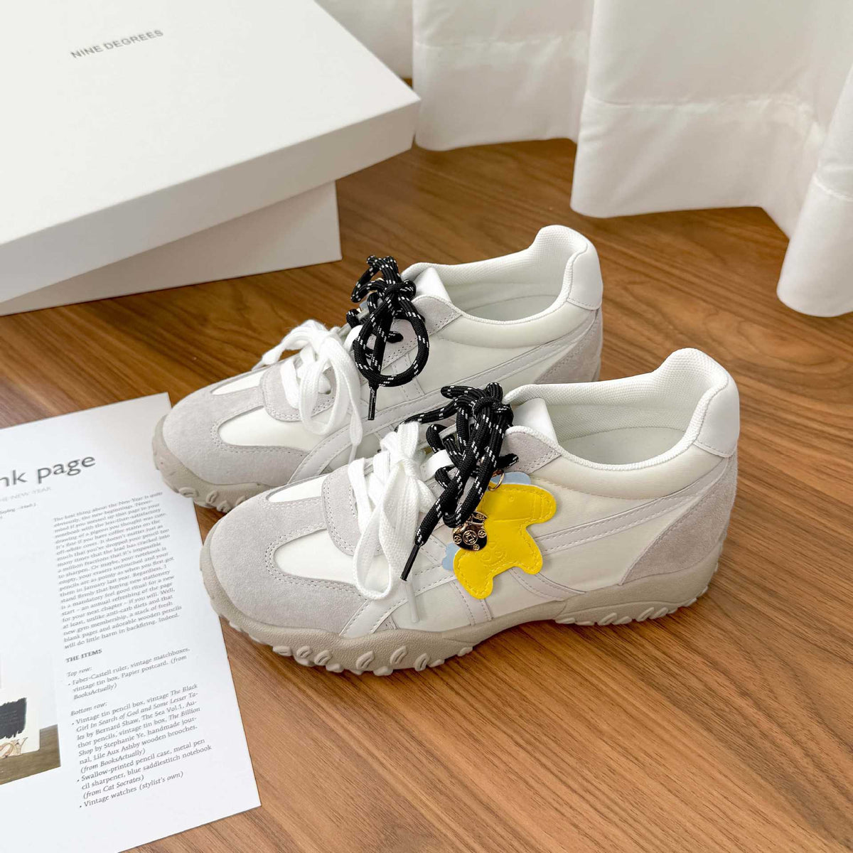 Women's Insole Little Pony Training Spring Small Size Leisure Crescent Thick Women's Shoes
