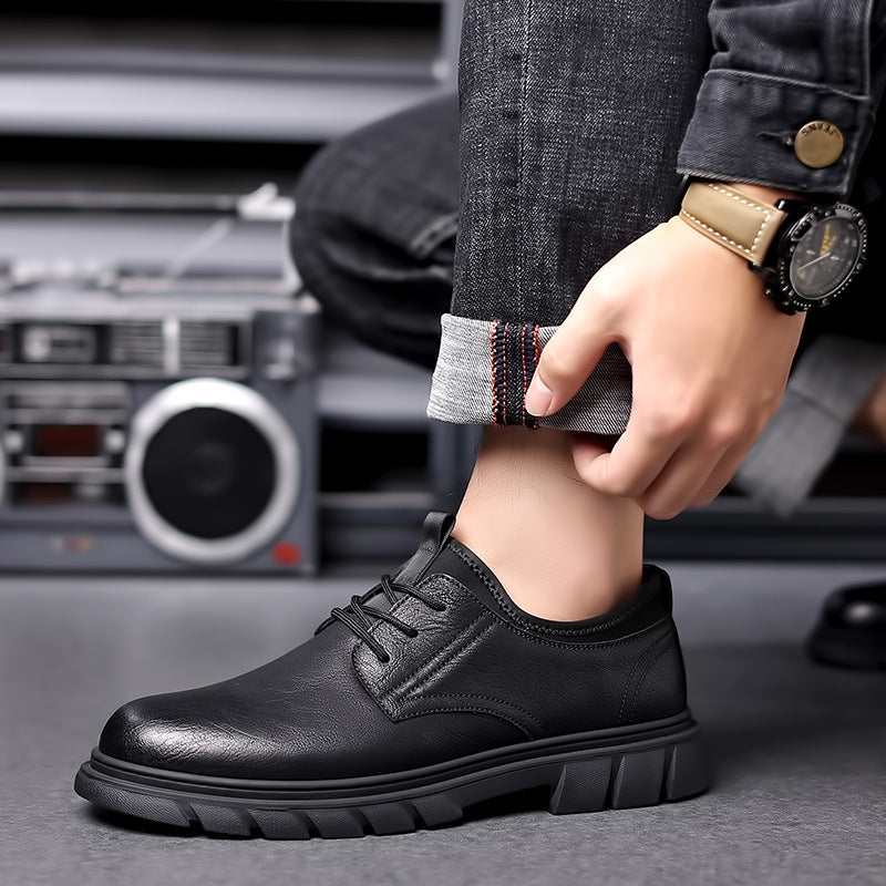 Men's Springtide Flow Business Big Head Thick Sneakers