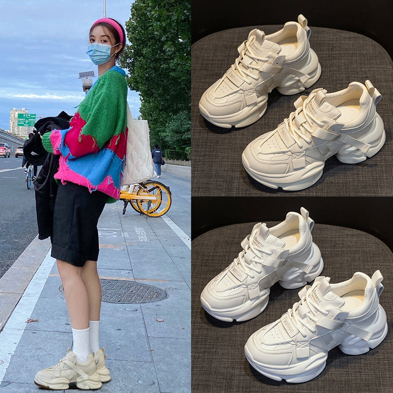 Women's Thick Bottom Dancing Autumn Tide Soft Women's Casual Shoes