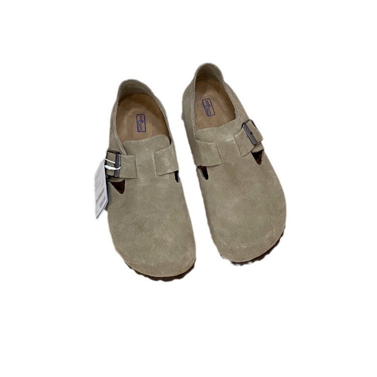Women's & Men's Mulberry Slope Slip-on Lazy Height Increasing Insole Women's Casual Shoes