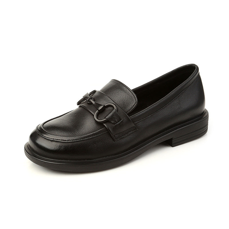 Plus Size Le Round Toe Deep Mouth Soft Pumps Width Women's Casual Shoes