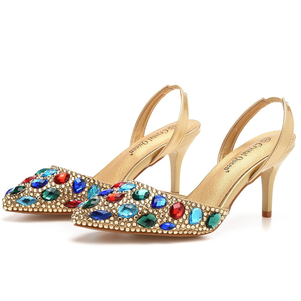 Stiletto Plus Size Wedding Bridal Party Heels