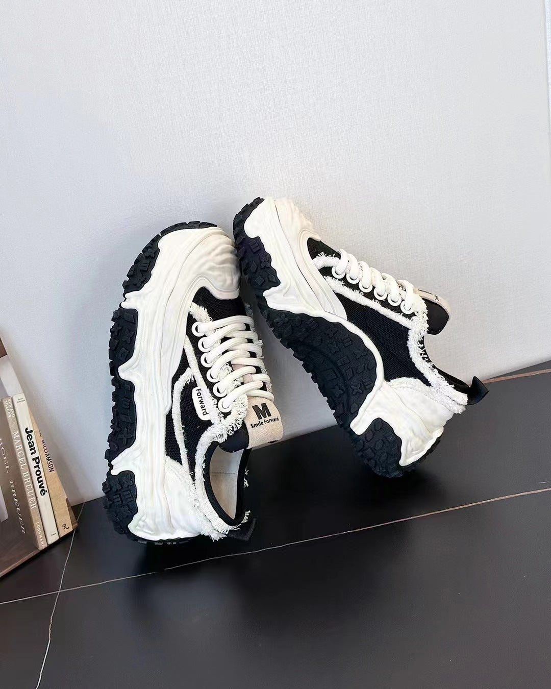Women's Bottom Ugly Cute Fried Street Beggar Canvas Shoes