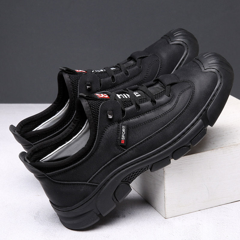Men's Spring Genuine Outdoor Sports Hiking Comfortable Sneakers