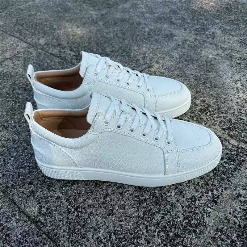 Women's & Men's Red Sole Head Nail Couple Rhinestone Trend Men's Casual Shoes