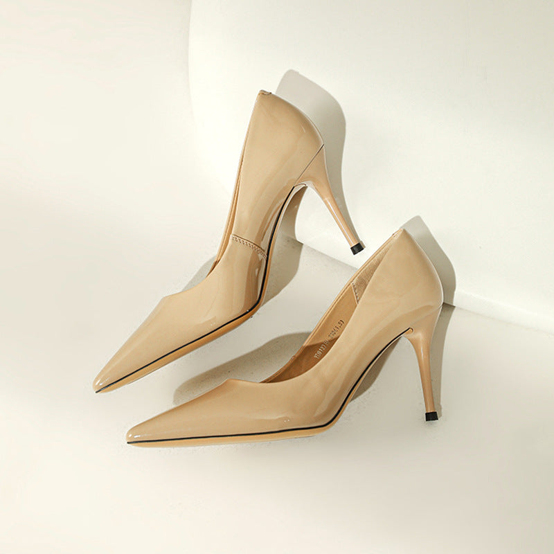 Women's & Men's Spring High Stiletto Pointed Pumps Women's Shoes