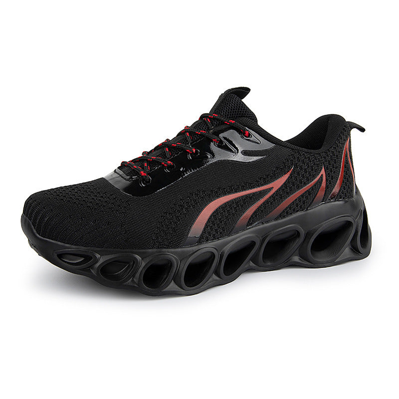 Men's Oversized Sports Versatile Couple Flame Sneakers