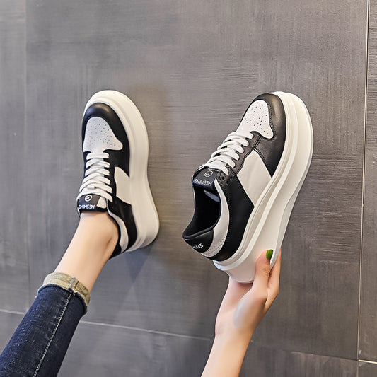 Women's Summer White Elevator Wild Board Casual Shoes