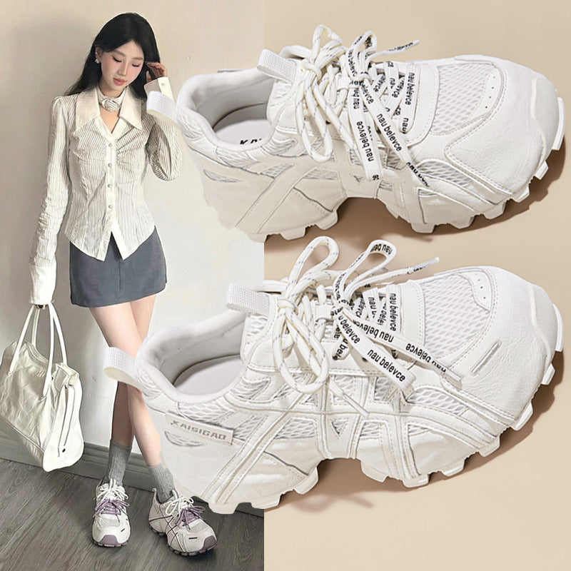 Bottom Spring Small Sports Clunky Super Women's Casual Shoes