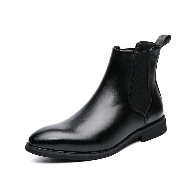 Men's Autumn Plus Size Sleeve Formal British Boots