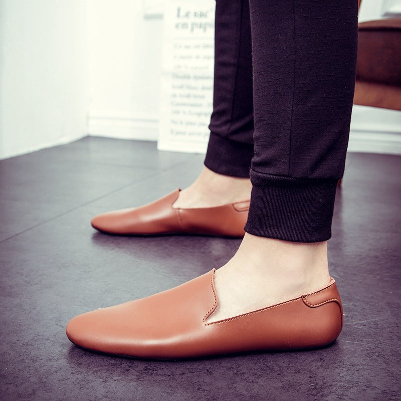 Men's Plus Size Doug Summer Korean Style Trendy Breathable Loafers