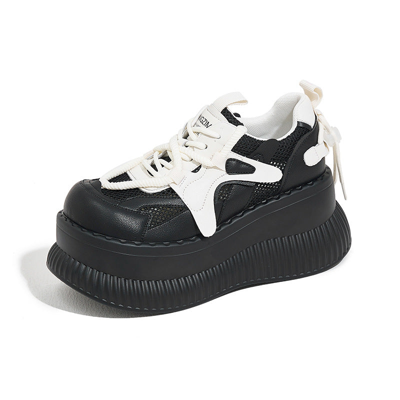 Women's & Men's European Goods Dad Hollow Mesh Surface Sneakers