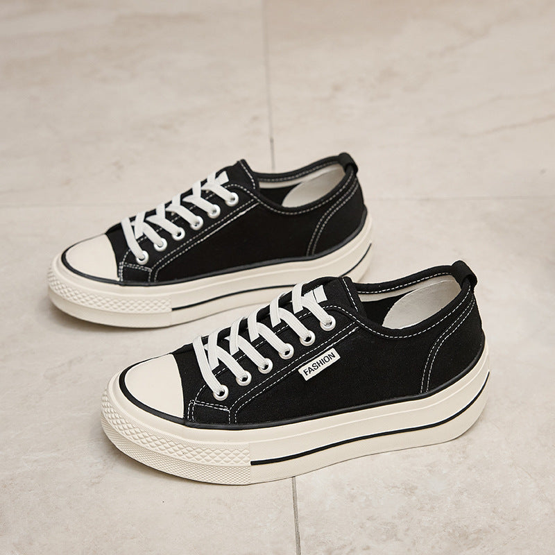 Women's Bottom Breathable Slip-on Lazy Wild Classic Canvas Shoes