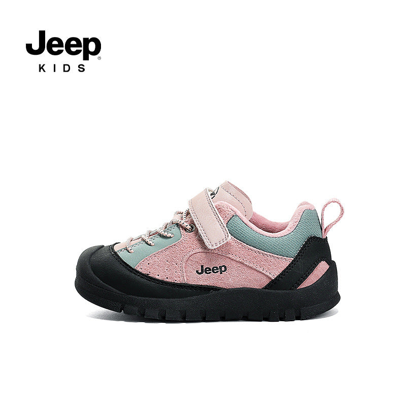 Children's Boy Winter Fleece-lined Two Cotton Soft Kid's Sneakers