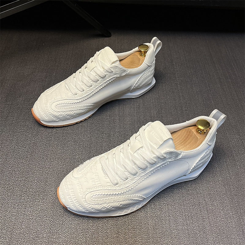 Men's Tendon Bottom White Smart Guy Sports Sneakers