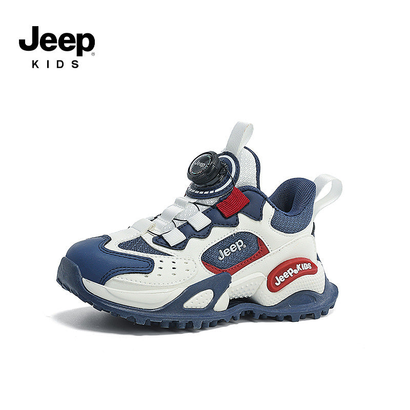 Children's Climbing Mesh Breathable Boys Running Shock Kid's Sneakers