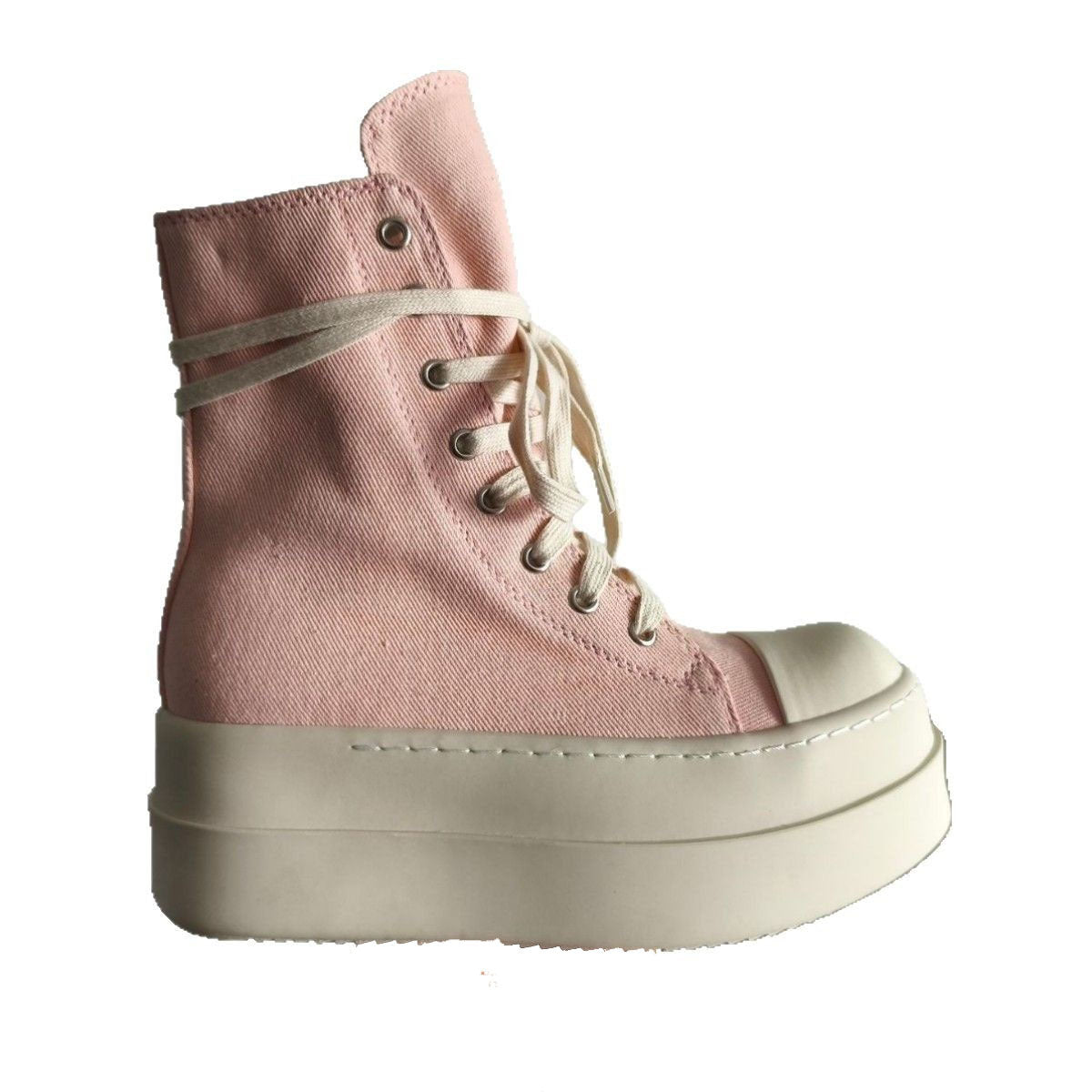 Women's Cloth Fashion Platform Height Increasing Street Canvas Shoes