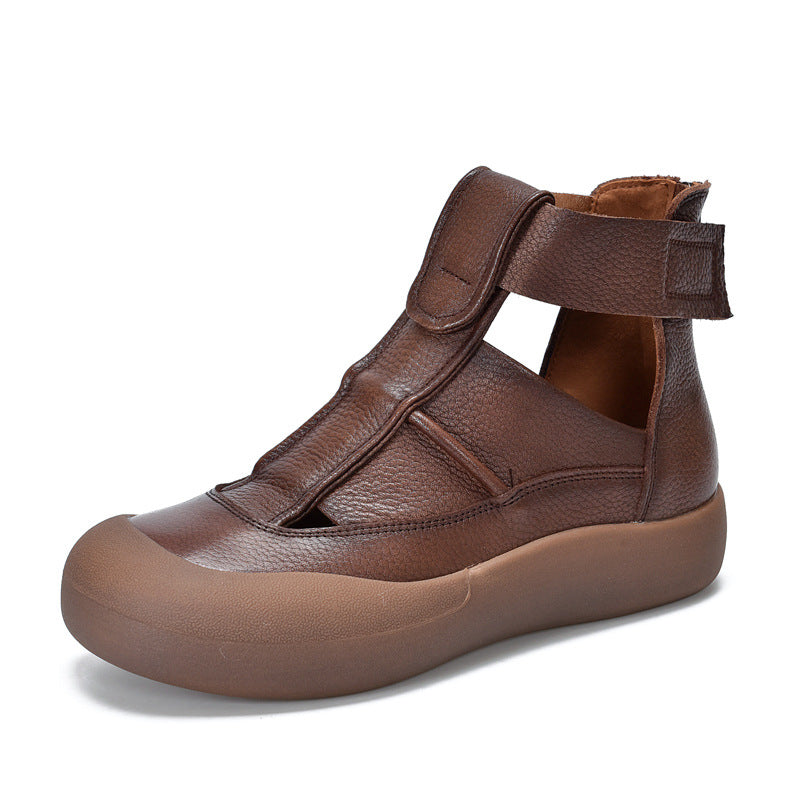 Women's Roman Authentic Hollow Out Closed Toe Sandals