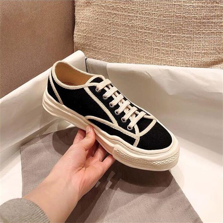 Women's Style Street Shooting Tide Dissoed Sports Canvas Shoes