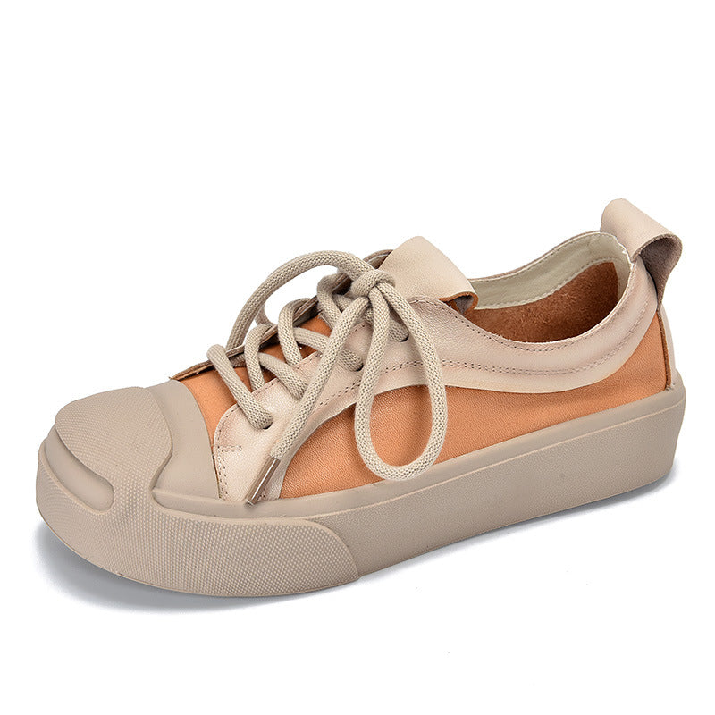 Women's Pumps Round Toe Platform Soft Versatile Casual Shoes