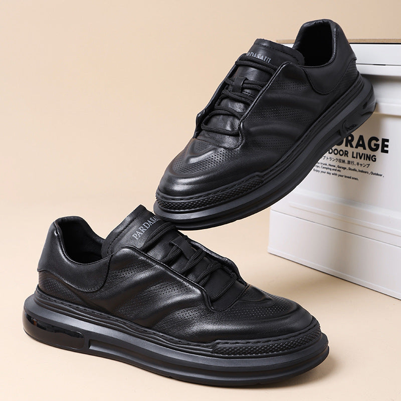 Men's Platform Sports Versatile Breathable British Style Fashion Men's Board Shoes