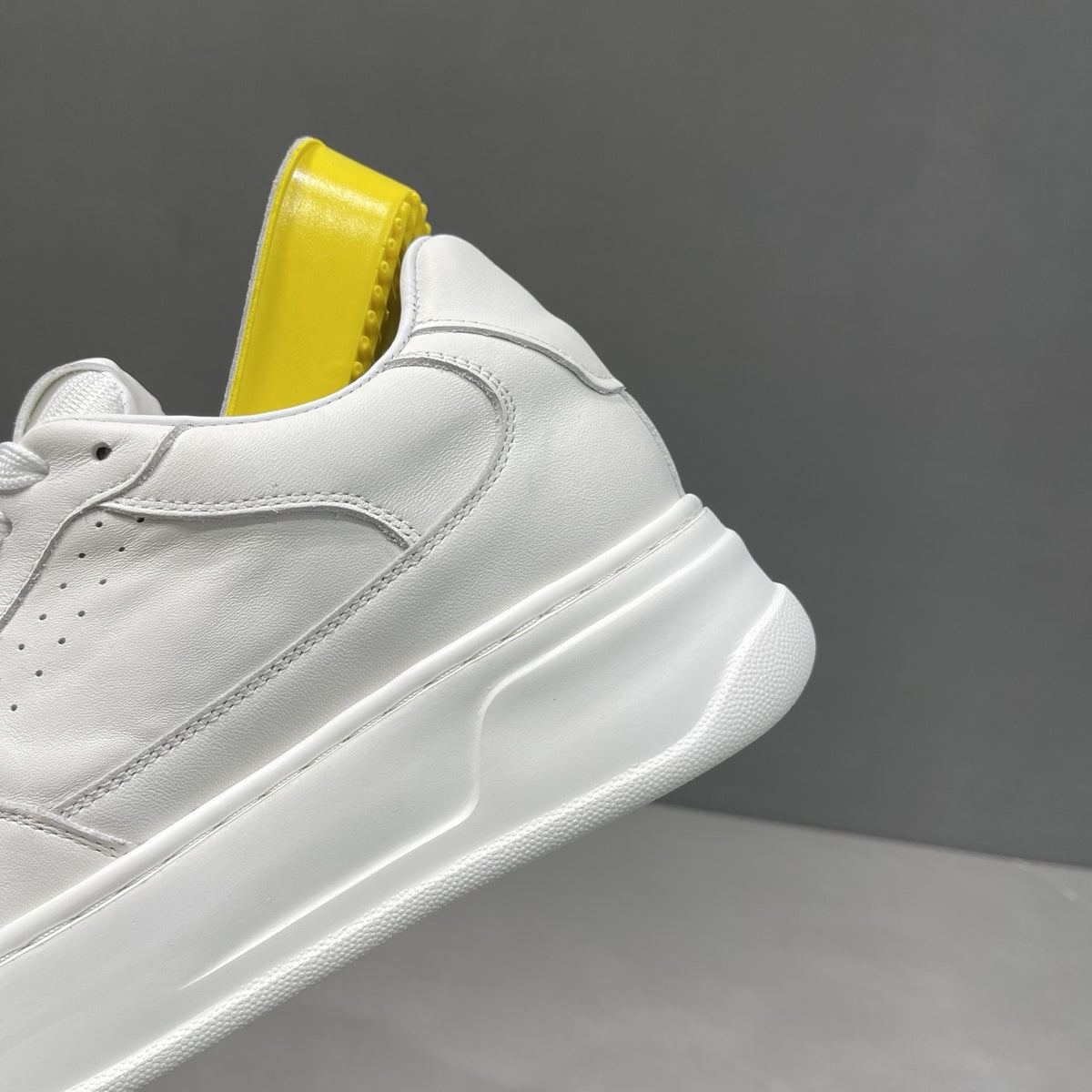 Men's White Panda Autumn Breathable Platform Trendy Men's Board Shoes