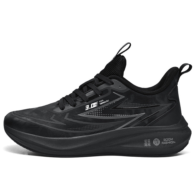Men's Side Running Fashionable Outdoor High Elastic Sneakers