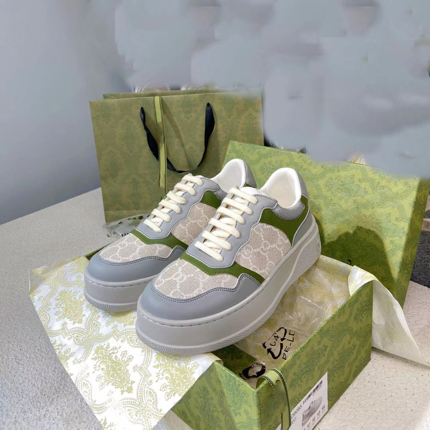 Home Couple Spring Thick Sole Increased Sneakers
