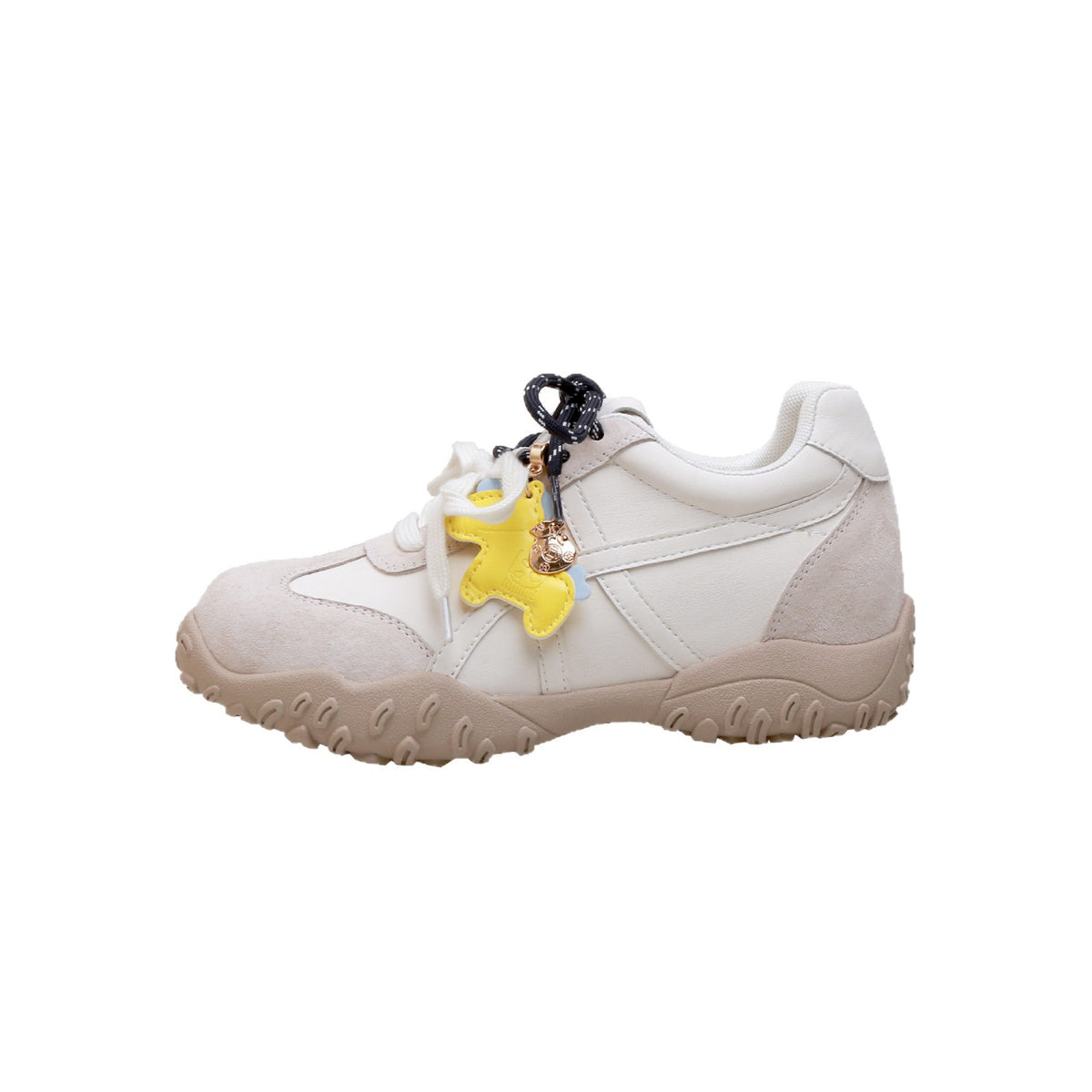 Women's Insole Little Pony Training Spring Small Size Leisure Crescent Thick Women's Shoes