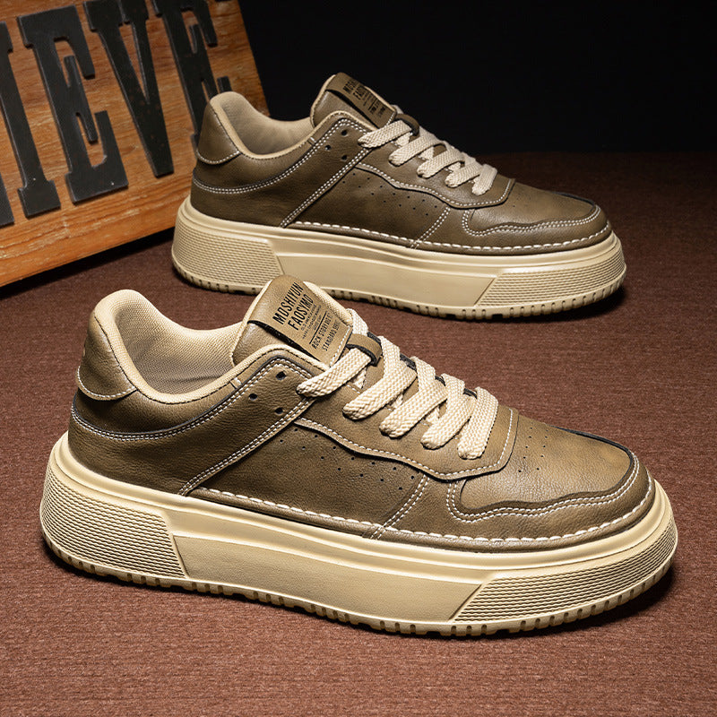 Men's Trendy Wild Sports Thick Bottom Heightened Sneakers
