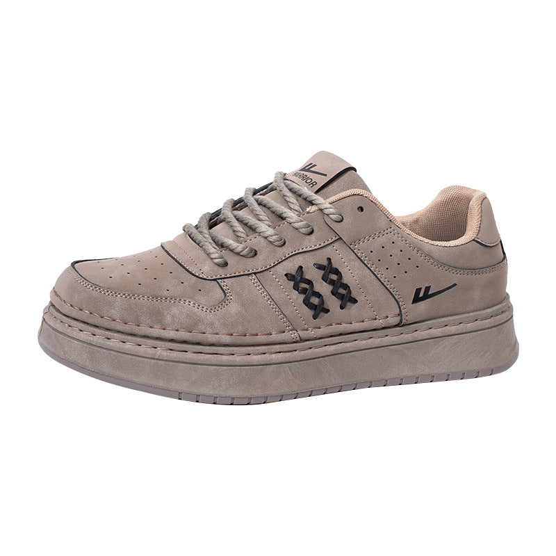 Women's & Men's Thick-soled Simple Versatile High-grade For Breathable Men's Board Shoes