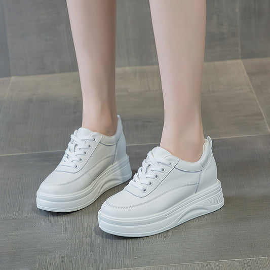 Women's Platform Height Increasing Insole Summer Mesh Men's Shoes