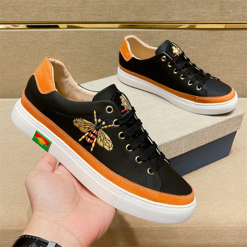 Women's & Men's High Version Embroidery Quality Board Little Sneakers