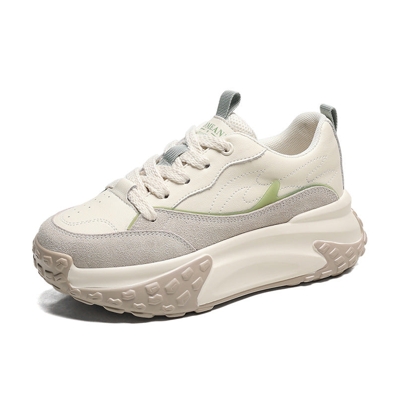 Women's Dad Fashionable Spring Korean Style Thick Women's Sports Shoes