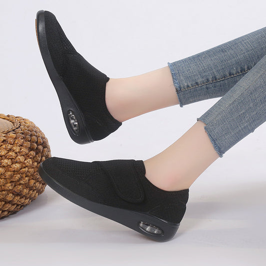 Mesh Breathable Fashion Air Cushion Wedge Comfortable Casual Shoes