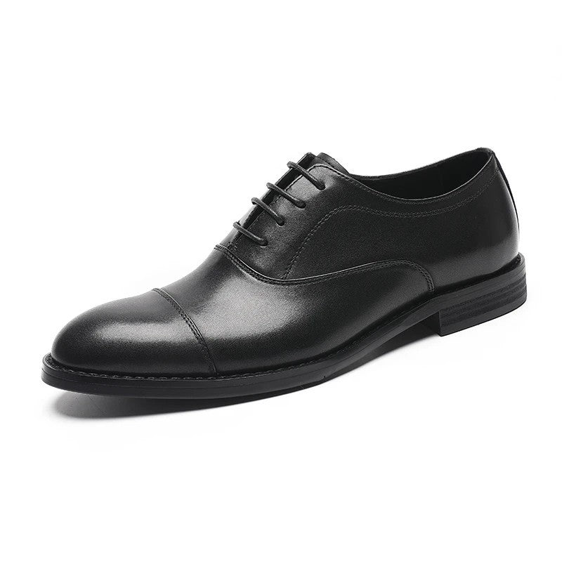 Men's Oxford Comfortable Formal Genuine Three Joint Leather Shoes