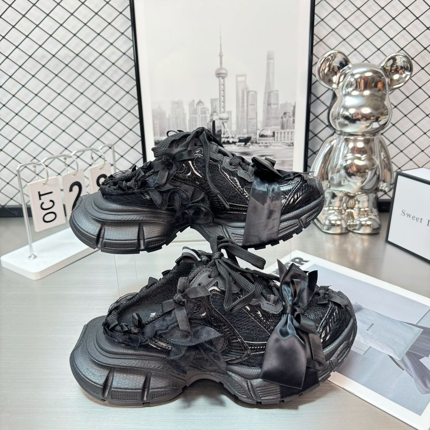 Paris Half Retro Muller Toe Cap Sandals