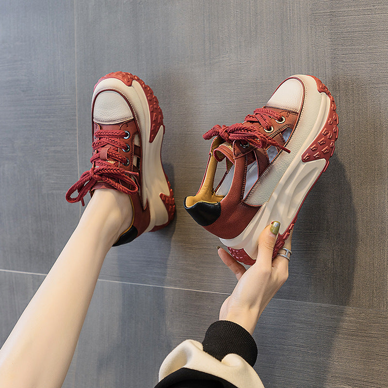 Women's Height Increasing Insole Dad Small Sports Women's Shoes