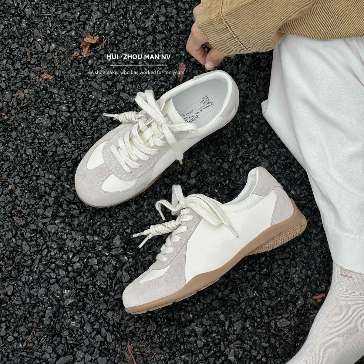 Women's Training Lace Up Color Matching Cortez Sneakers