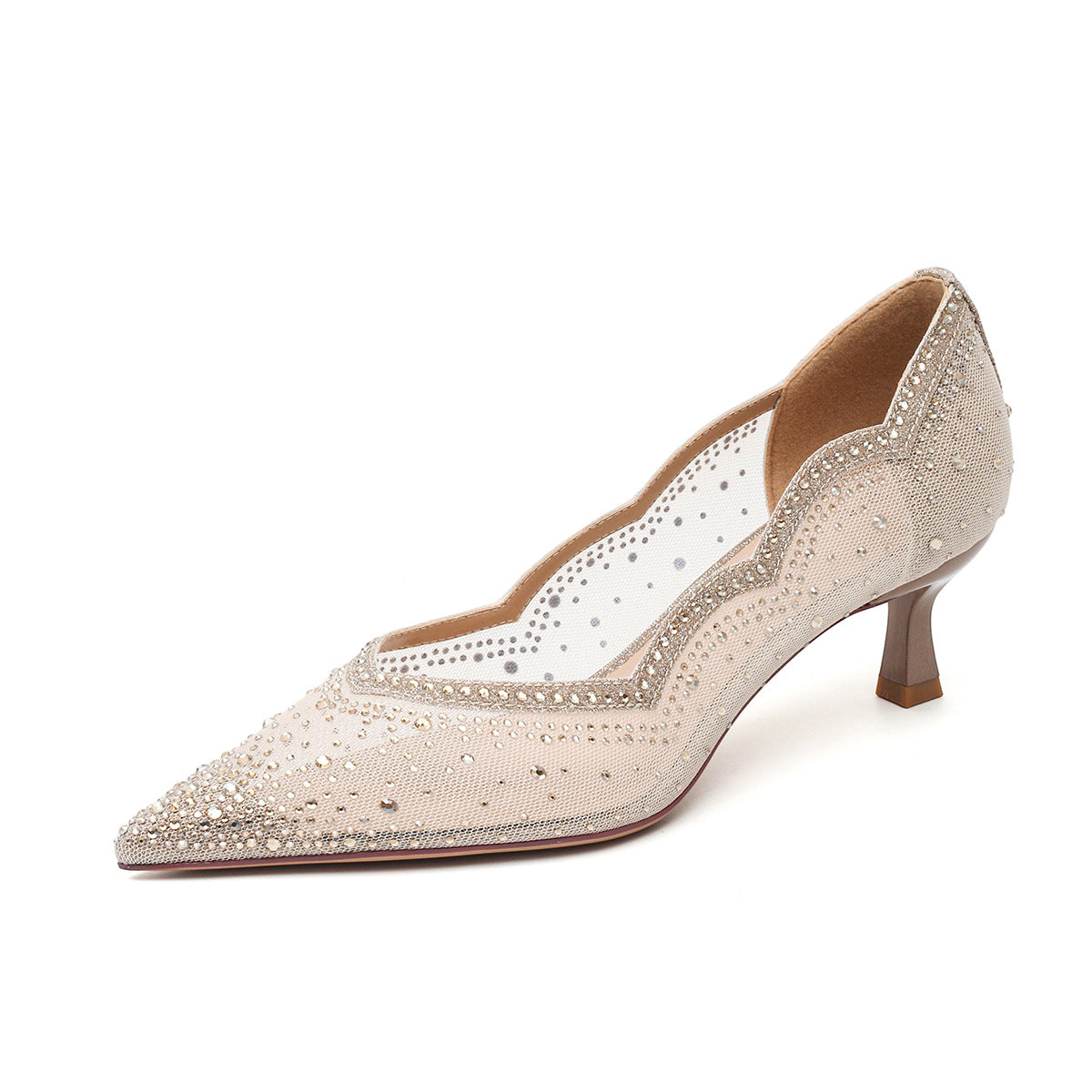 Women's Toe High Stiletto Design Sense Niche Wedding Daily Heels