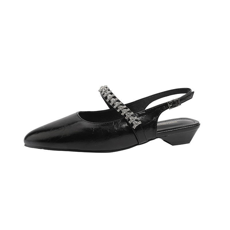 Women's Fat Feet Widened Fattened Plus Size Summer Heels