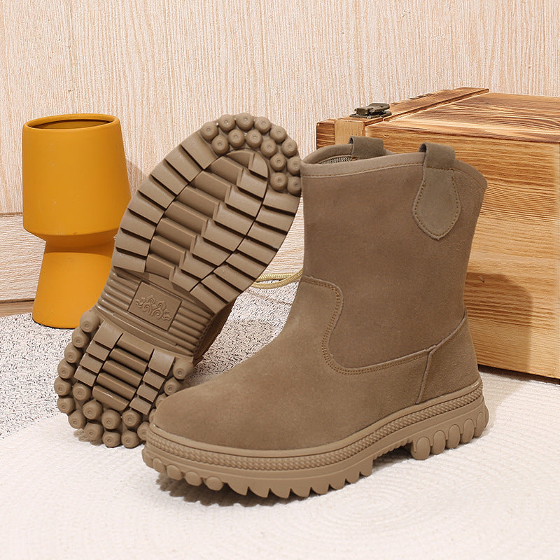 Men's Minus Big Cotton Winter Northeast Extra Snow Boots