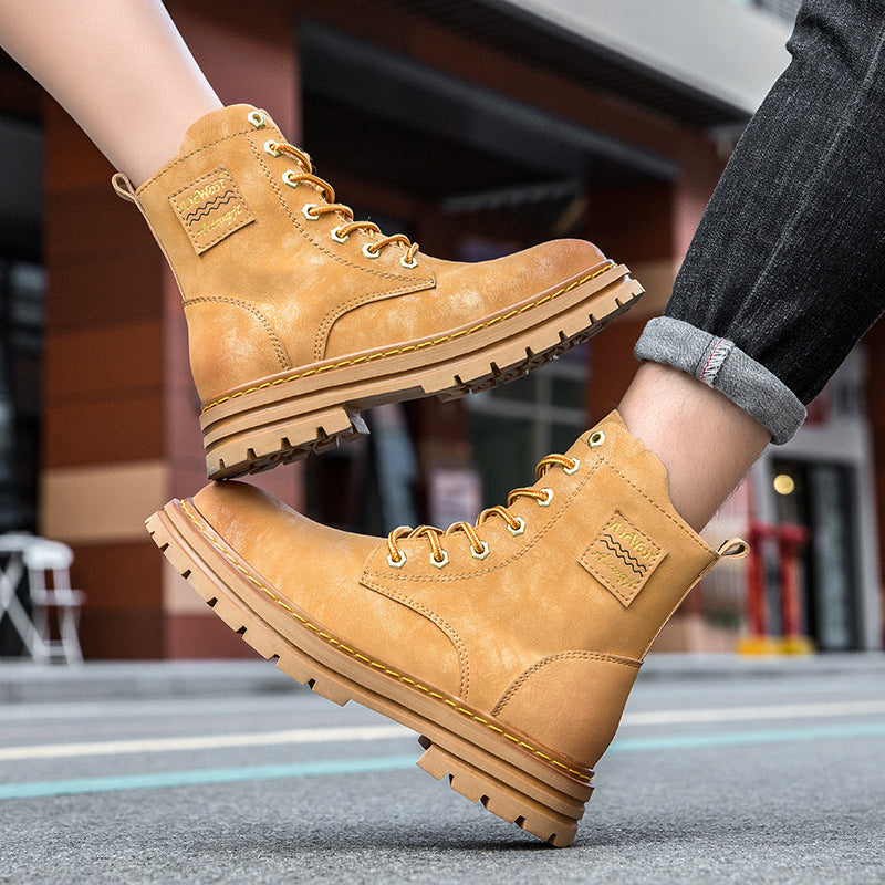 Insole Big Toe Winter Cowhide Surface Boots