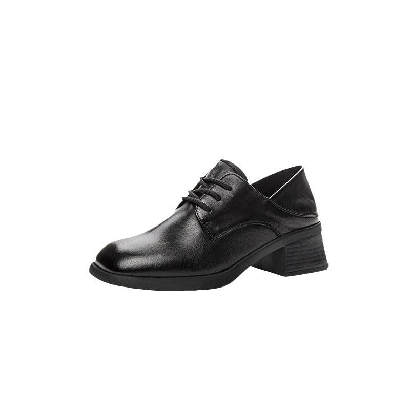 Spring British Style Chunky Deep Mouth Loafers