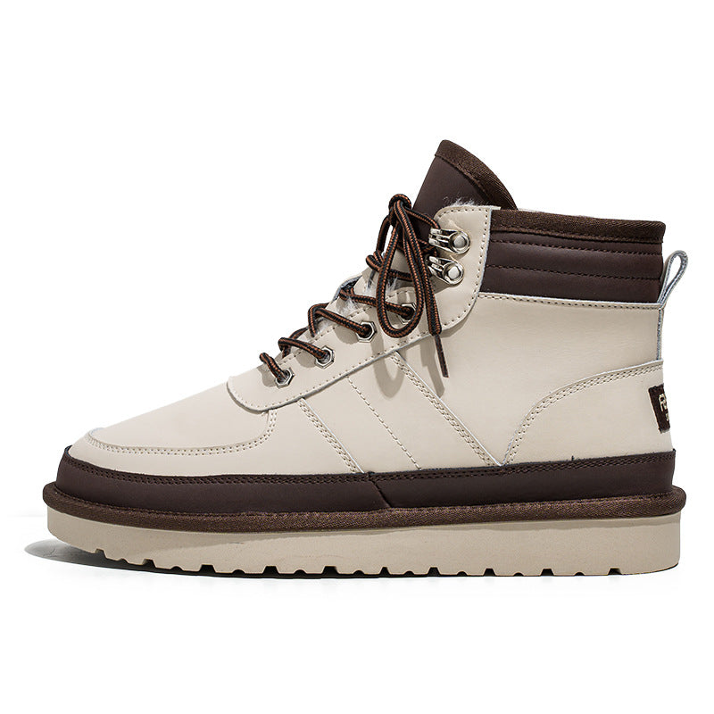 Men's Cotton Short Plus Veet Lace Up Men's Shoes