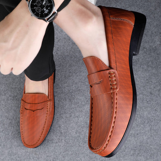 Men's Bottom Driving Slip-on Tods Fashion Korean Loafers