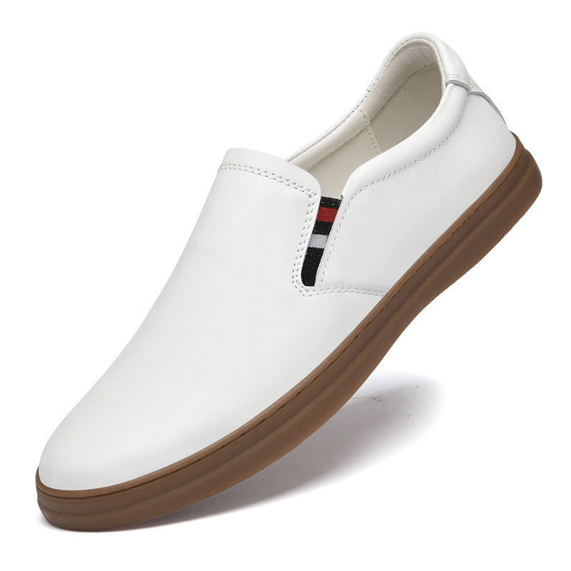 Men's Summer White Tendon Bottom Breathable Men's Board Shoes