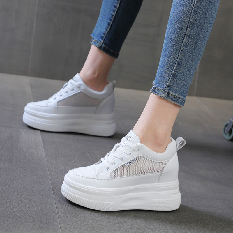 Women's Trendy Sunday Height Increasing Insole Thick Bottom Women's Casual Shoes