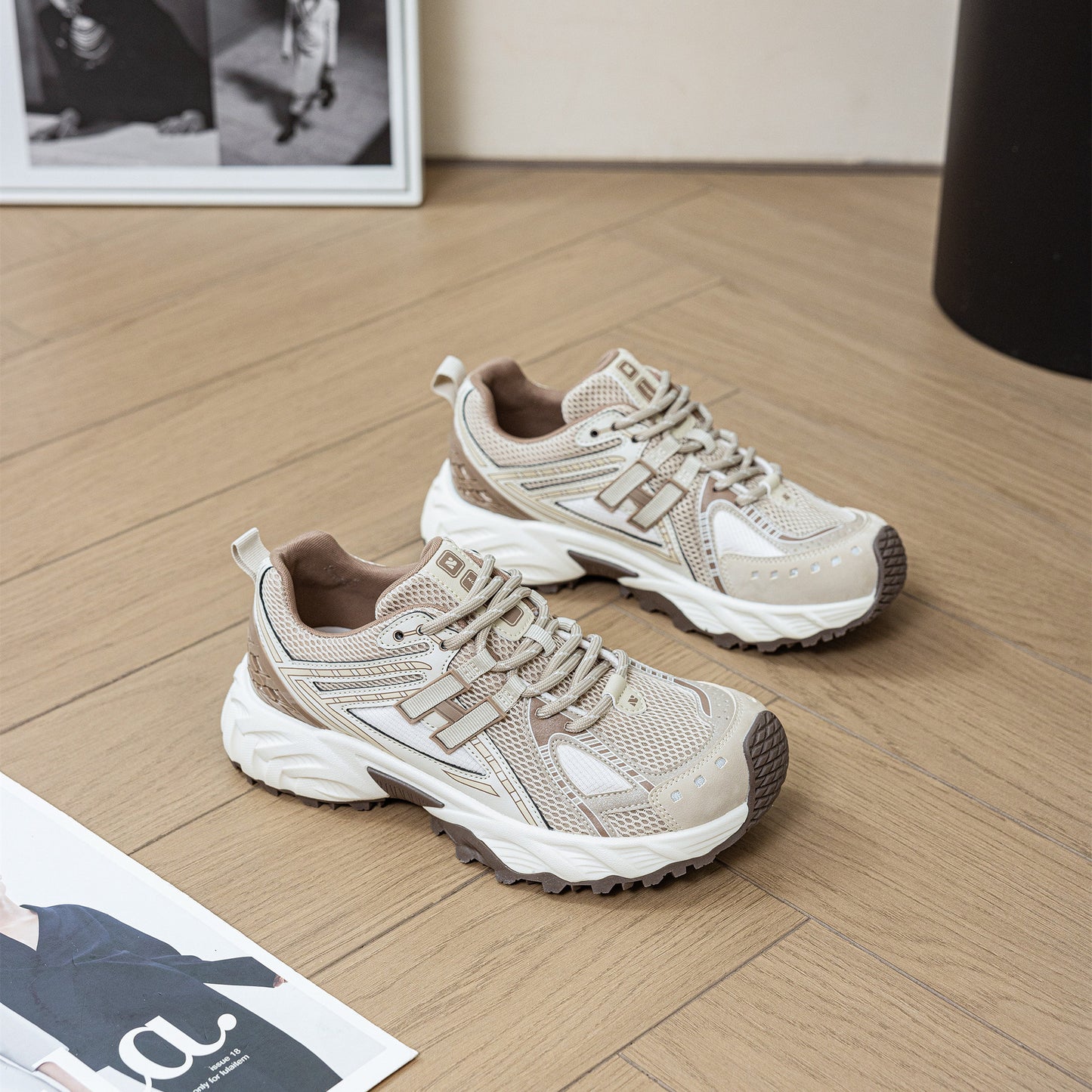 Women's Fashion Swing Breathable Fried Street Sports Sneakers